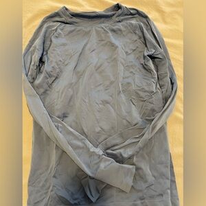 Oiselle Light Blue Activewear Top